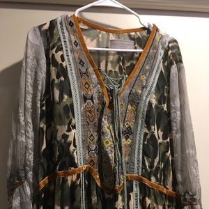 Double D Ranch Rebel Heart Camo Dress